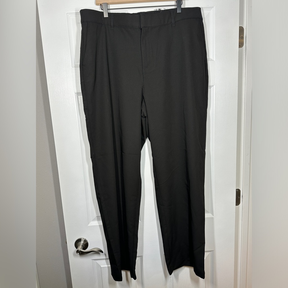 Torrid Wide Leg CityTwill High Rise Pant Black Size 16 Tall
